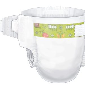 CARDINAL Curity Unisex Baby Diapers, Heavy Absorbency, Disposable, Size 3, 16 – 28 Lbs 80028A