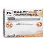 PROFESSIONAL DISPOSABLES Sani-Cloth® Bleach Germicidal Large Disinfectant Wipes, 5 x 7 Inch H58195