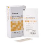 MCKESSON BRAND McKesson Nonreinforced Skin Closure Strip, 1/4 x 3 Inch 3001