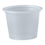 RJ SCHINNER CO Solo® Polystyrene Soufflé Cup, 1 ounce capacity P100N
