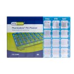 APOTHECARY PRODUCTS Pharmadose® Locking Pill Planner 7-Day, Four Times a Day Pill Organizer 91340