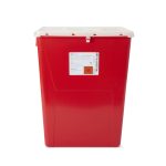 MCKESSON BRAND McKesson Prevent® Sharps Container, 12 Gallon, 20-4/5 x 17-3/10 x 13 Inch 2267