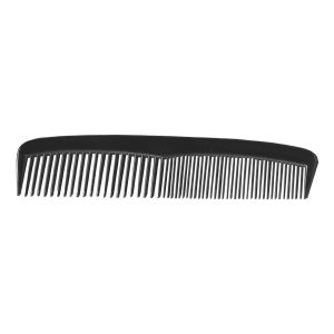 NEW WORLD IMPORTS Black Plastic Comb, 5-Inch Length C5