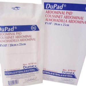 GENTELL DuPad® Sterile Abdominal Pad, 8 x 10 Inch, 1-Ply 87810