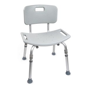 MCKESSON BRAND McKesson Aluminum Bath Transfer Bench with Removable Back 146-12202KD-1