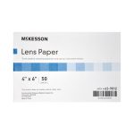 MCKESSON BRAND McKesson Lens Cleaner for Optical Instruments, 4 x 6 Inch Paper Sheets 63-9012