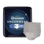 ATTENDS HEALTHCARE PRODUCTS Reassure® Maximum Absorbent Underwear for Men, Heavy Absorbency, 2X-Large REG-0021