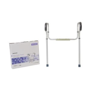 MCKESSON BRAND McKesson Toilet Safety Rail, Gray Aluminum 146-RTL12000