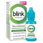 ABBOTT MEDICAL OPTICS blink Contacts Lubricating Eye Drops, 10-mL Bottle 82744400032