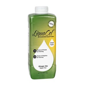 GLOBAL HEALTH PRODUCTS LiquaCel® Ginger Ale Concentrated Liquid Protein, Sugar Free, 32-ounce Bottle GH-111