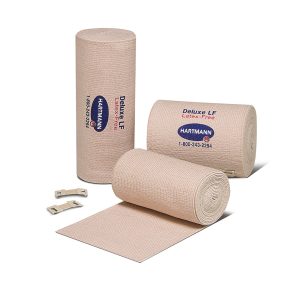 HARTMANN Deluxe® 480® LF Clip Detached Closure Elastic Bandage, 3 Inch x 5 Yard 39300000