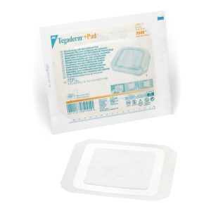 SOLVENTUM CORPORATION 3M™ Tegaderm™ +Pad Film Dressing with nonadherent Pad, 6 x 6 Inch 3588