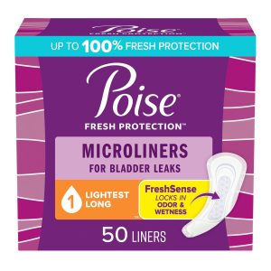 KIMBERLY CLARK Poise Fresh Protection™ Microliners, Light Absorbency, Regular 55387