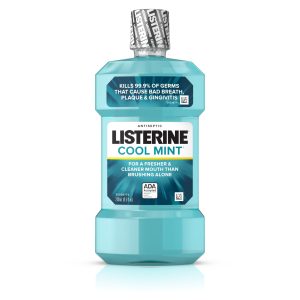 KENVUE BRANDS LLC Listerine® Cool Mint® Antiseptic Mouthwash, 250 mL Bottle 524404300