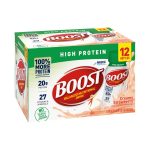 NESTLE HEALTHCARE NUTRITION Boost® High Protein Strawberry Complete Nutritional Drink, 8-ounce Bottle 00041679801970