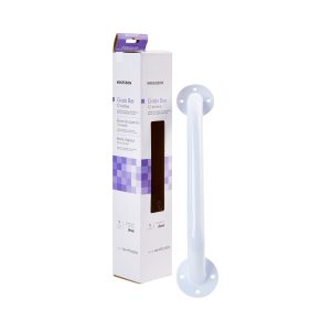 MCKESSON BRAND McKesson Wall Grab Bar, White Steel, 12-Inch Length 146-RTL12012