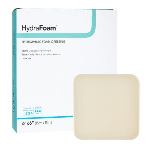 SION BRANDS LLC HydraFoam™ Nonadhesive Foam Dressing, 6 x 6 Inch 00296E