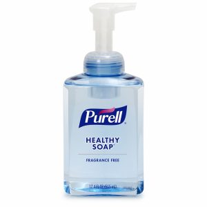 GOJO Purell® Gentle & Free Foam Healthy Soap®, 17.4-ounce Pump Bottle 5016-04