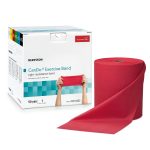 MCKESSON BRAND McKesson CanDo® Exercise Light Resistance Band, Red, 5 Inch x 50 Yard 169-5622