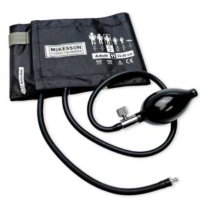 MCKESSON BRAND McKesson Lumeon™ Blood Pressure Bulb and Cuff, Medium Cuff, 23 – 40 cm, Adult 01-865-11ABKGM