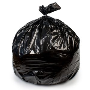 COLONIAL BAG CORP Colonial Bag Extra Heavy Duty Trash Bag, Black, 33-gallon Capacity TGG-39X