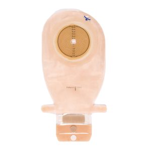 COLOPLAST Assura® Flat One-Piece Transparent Colostomy Pouch, Cut to fit Stomas 10 – 76mm 15869