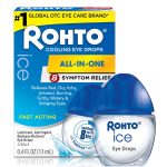 MENTHOLATUM COMPANY Rohto® Cooling Eye Drops All-In-One, 0.4-ounce Dropper Bottle 31074201086