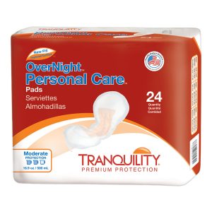 PRINCIPLE BUSINESS ENTERPRISES Tranquility® OverNight Bladder Control Pad, 7.25 x 16.5 Inch 2382