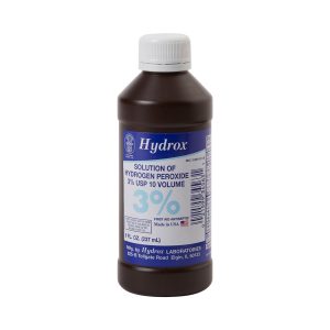 MCKESSON BRAND Hydrox Hydrogen Peroxide Antiseptic, 8 oz. Bottle HDX-D0011