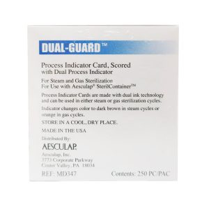 Aesculap® Sterilization Process Indicator Card MD347