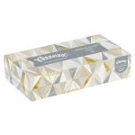 KIMBERLY CLARK Kleenex® Facial Tissue, White, 8.4 x 8.6 Inch 03076