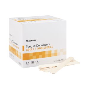 MCKESSON BRAND McKesson Tongue Depressors for Adult Use, Nonsterile 24-202