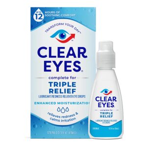 PRESTIGE MEDICAL Clear Eyes® Triple Action Lubricant Redness Reliever Eye Drops 67811225433