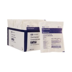 CARDINAL Dermacea™ Sterile Abdominal Pad, 5 x 9 Inch, 7196D