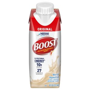 NESTLE HEALTHCARE NUTRITION Boost® Original Vanilla Balanced Nutritional Drink, 8-ounce Carton 00043900582764