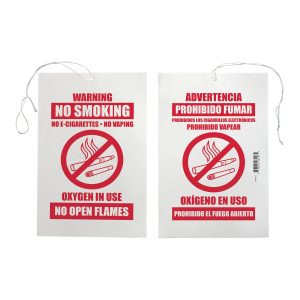 SUNSET HEALTHCARE Sunset Oxygen In Use Sign, 6 x 9 Inch RES003