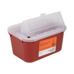 MCKESSON BRAND McKesson Prevent® Multi-purpose Sharps Container, 1 Gallon, 10 x 5 x 7 Inch 101-8703