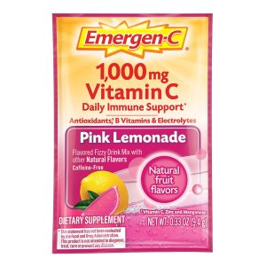 PFIZER Emergen-C® Vitamin C Daily Immune Support Drink Mix, Pink Lemonade Flavor 07631430204