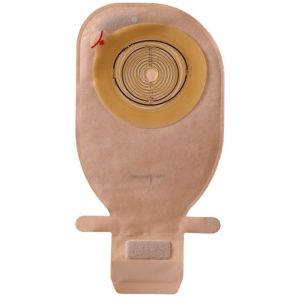 COLOPLAST Assura® Flat One-Piece Opaque Ostomy Pouch, Cut to Fit Stomas 10 – 75 mm 15871