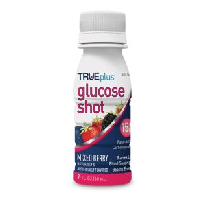 TRIVIDIA HEALTH INC TRUEplus™ Fast Energy Liquid Glucose Shot Dietary Supplement , 2-ounce bottle P4H01MB-01