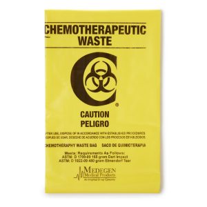 MCKESSON BRAND McKesson Chemotherapy Waste Bag, 30 – 33 Gallon Capacity, 31 x 41 Inch 03-47CBL4