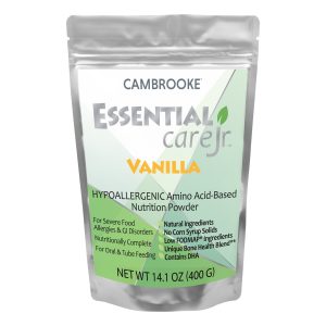 CAMBROOKE THERAPEUTICS Essential Care Jr™ Amino Acid–Based Nutrition Powder, Vanilla, 14.1-ounce pouch 48022
