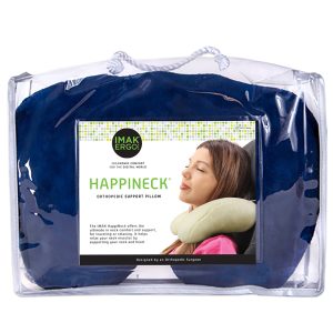 BROWNMED IMAK® Ergo HappiNeck™ Crescent Neck Pillow, Blue A30112