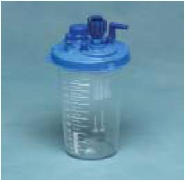 CARDINAL Medi-Vac® Guardian™ Rigid Suction Canister, 1200 mL 65651-100