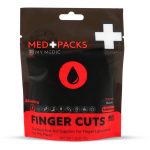 MYMEDIC Med Packs™ First Aid Kit for Finger Cuts – Emergency Supplies in Portable Pouch MM-MED-PACK-FGR-CUT-EA-V2