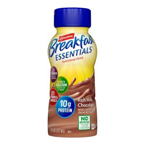 NESTLE CLINICAL NUTRITIONAL Carnation Breakfast Essentials® Chocolate Nutritional Drink, 8-ounce bottle 00050000415182