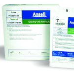 ANSELL Encore® Latex Ortho Surgical Glove, Size 7.5, Brown 5788004