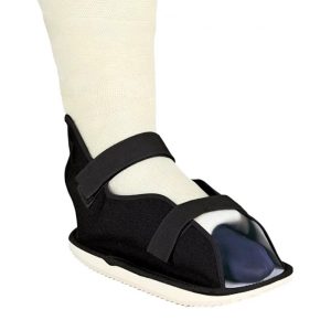 DJO ProCare® Canvas Cast Shoe, Small, Black 79-81113