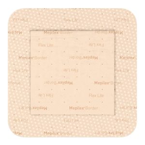 MOLNLYCKE Mepilex® Border Flex Lite Silicone Foam Dressing, 6 x 6 Inch 581500