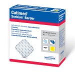 BSN MEDICAL Cutimed® Sorbion® Border Super Absorbent Dressing, 6 x 6 Inch 7101002